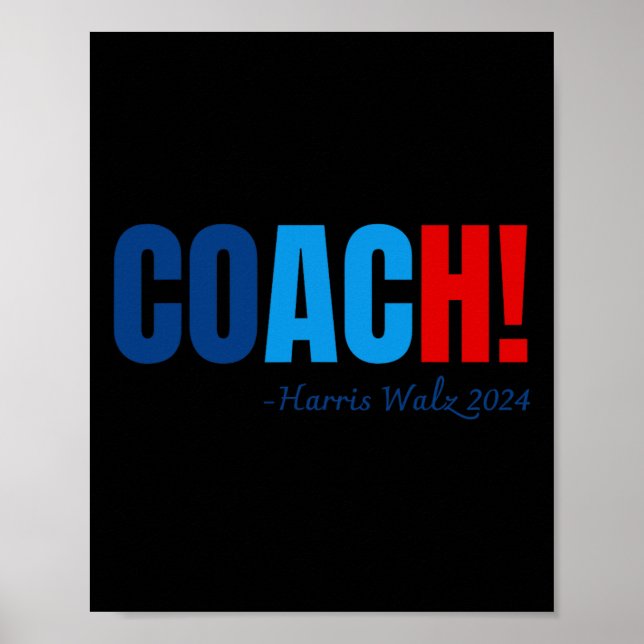 Poster Harris 2024 Tim Wheimer Coach (Devant)