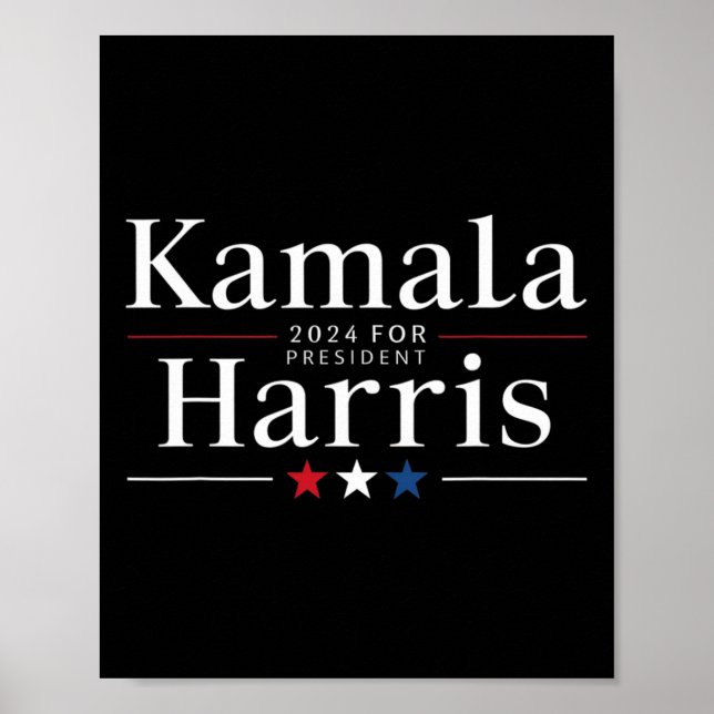 Poster Harris 2024 Vintage (Devant)