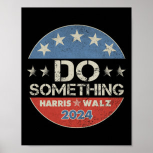 Poster Harris Élection 2024 - Michelle Obama Fait Quelque