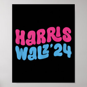 Poster Harris Wheimer 24 Kamala Harris Madame la Présiden