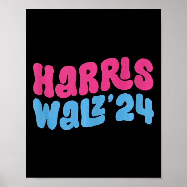 Poster Harris Wheimer 24 Kamala Harris Madame la Présiden (Devant)