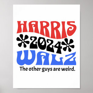 Poster Harris Wheimer Waltz 2024 Les Autres Gars Sont Biz
