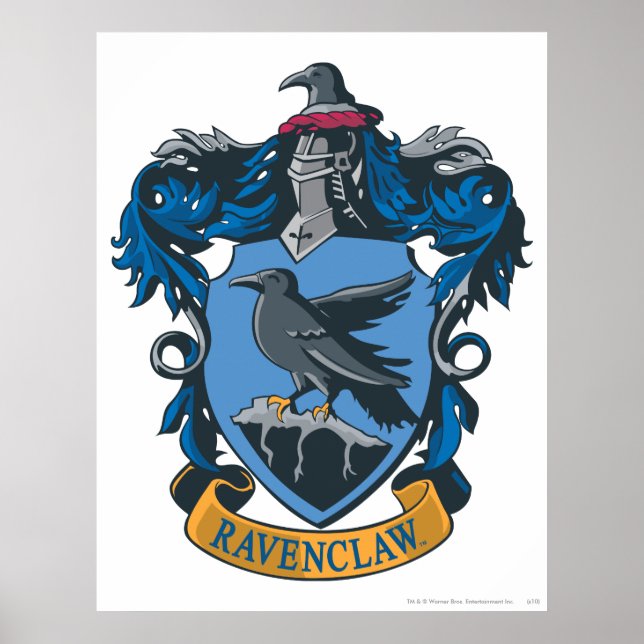 Poster Harry Potter | Armoiries de Ravenclaw (Devant)