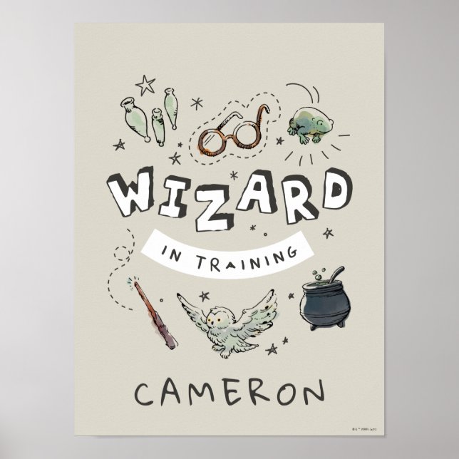 Poster HARRY POTTER™ | Assistant dans la formation (Devant)