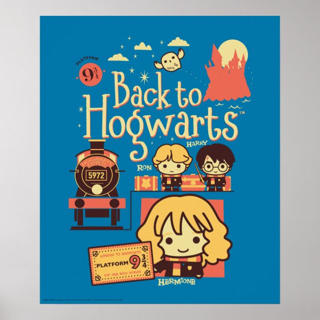 POSTER HARRY POTTER | BACK TO HOGWARTS™ (Devant)