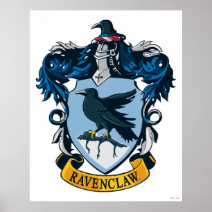 Poster Harry Potter    Blason de Ravenclaw gothique