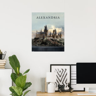 Poster Harry Potter   Château de Poudlard de jour
