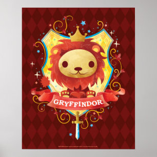 Poster Harry Potter Crête de charme GRYFFINDOR™