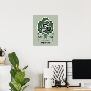 Poster HARRY POTTER™ Delicate Sketch SLYTHERIN™ Crest