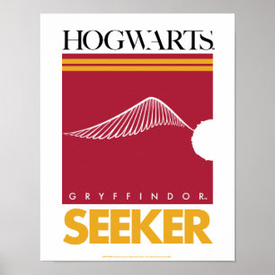 Poster Harry Potter GRYFFINDOR™ House Quidditch Seeker