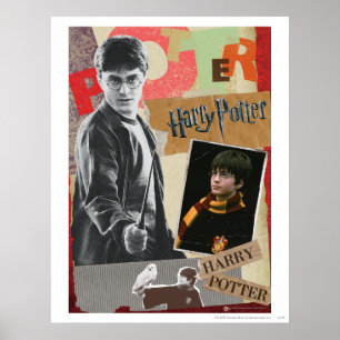 Poster Harry Potter hier et aujourd'hui