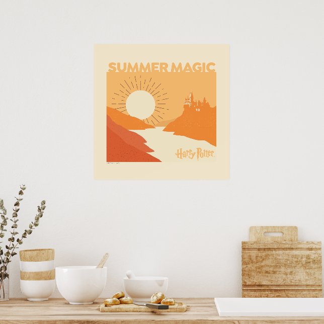 Poster HARRY POTTER™ | HOGWARTS™ Summer Magic (Cuisine)