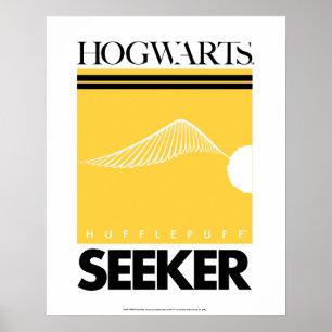Poster Harry Potter   HUFFLEPUFF™ House Quidditch Seeker