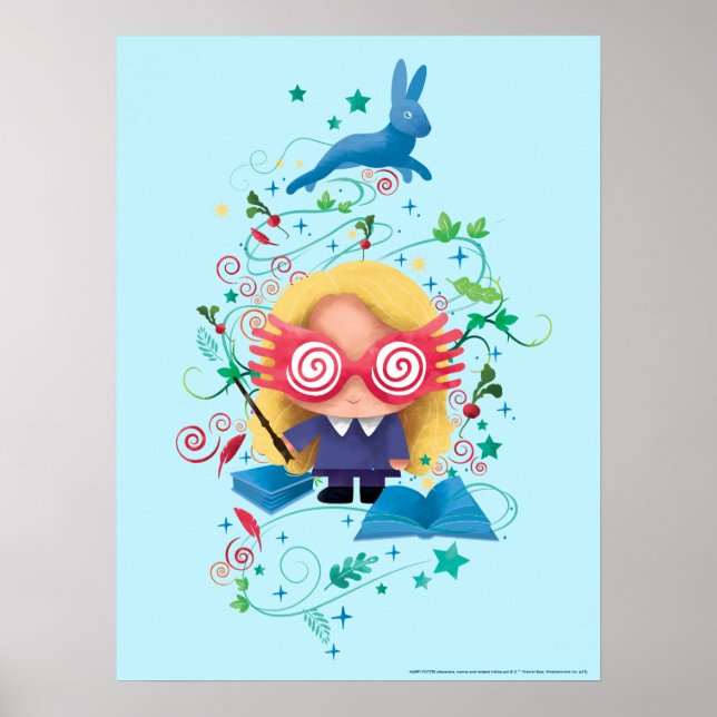 Poster Harry Potter | Luna Lovegood Graphique (Devant)
