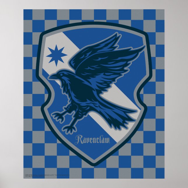 Poster Harry Potter | Ravenclaw House Pride Crest (Devant)