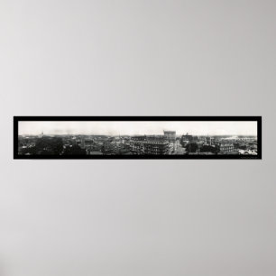 Poster Hartford, Connecticut Photo panoramique 1913