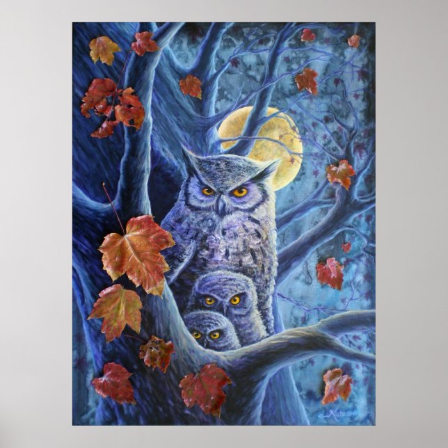 Poster Harvest moon (Devant)