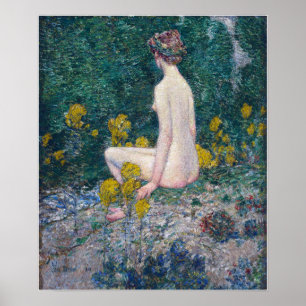 Poster Hassam - Goldenrod 1908