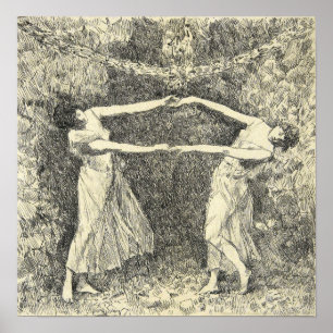 Poster Hassam - Laurel Dance
