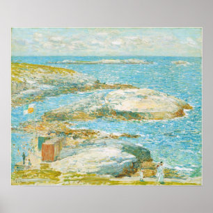 Poster Hassam - Piscine de bain Appledore