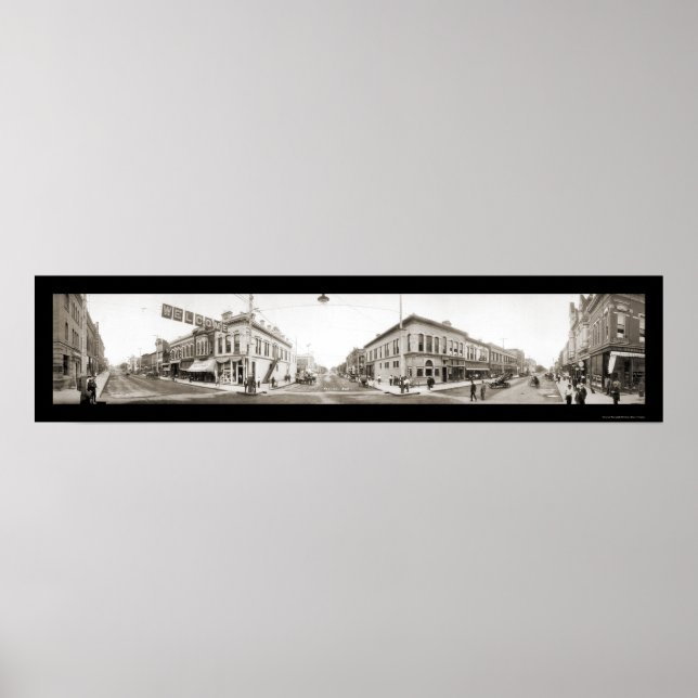 Poster Hastings Nebraska Photo 1909 (Devant)