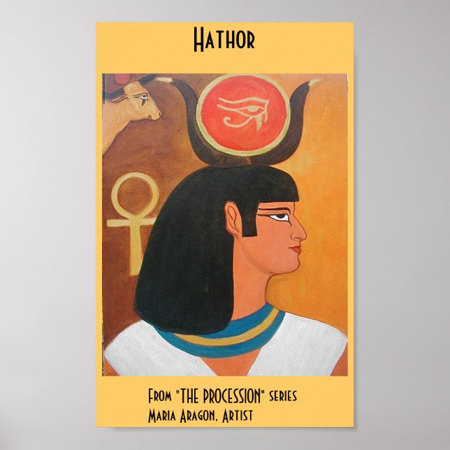Poster Hathor (Devant)