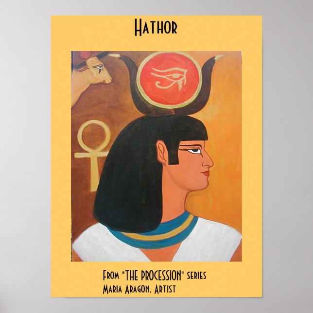 Poster Hathor (Devant)