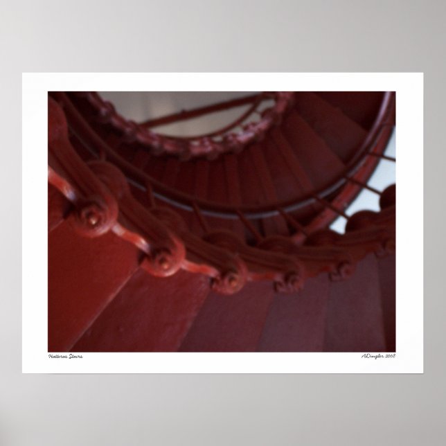 Poster Hatteras Stairs (Devant)