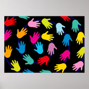 POSTER HATW HANDS PARTOUT DANS LE MONDE NUMÉRIQUE CAUSES 