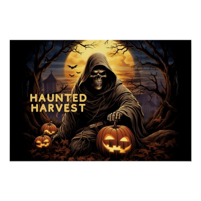 Poster Haunted Harvest (Devant)