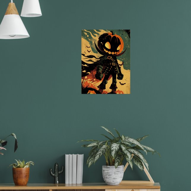 Poster Haunted Pumpkin Knight (Salon 1)