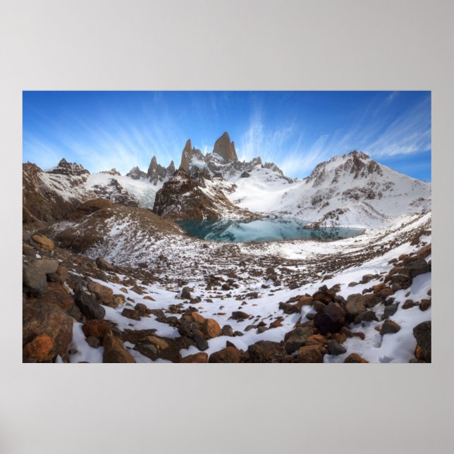 Poster Haut De Fitz Roy (Devant)