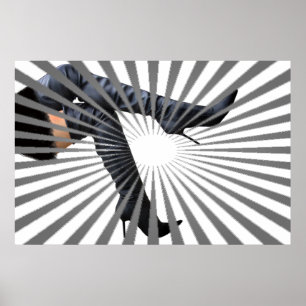 Poster Haut de la cuisse tendance Art de démarrage