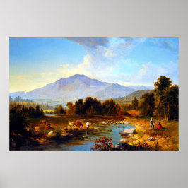 Poster Haut Point Montagnes Shandaken Asher Brown Durand
