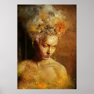 Poster Haute prêtresse d'affiche de la terre