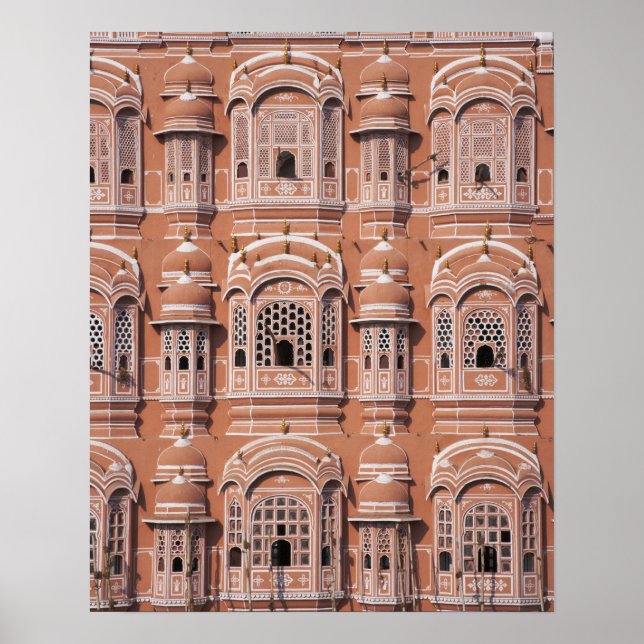 Poster Hawa Mahal (Palais des Vents), Jaipur (Devant)