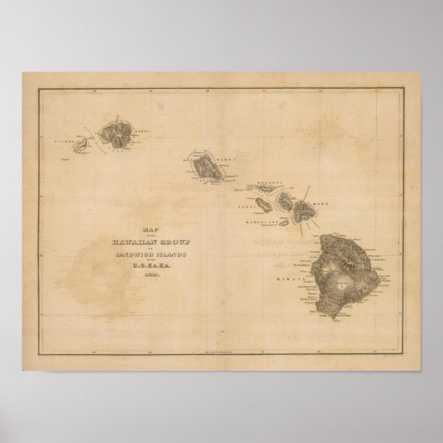 Poster Hawaii 3 (Devant)