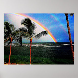 Poster Hawaiian Rainbow