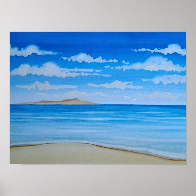 Poster Hawaiian Tradewinds (Devant)