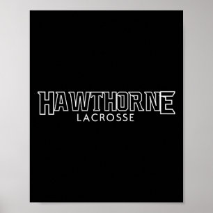 Poster Hawthorne Lacrosse 2024