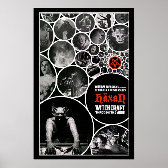 POSTER HAXAN WITCHCRAFT À TRAVERS LES ÂGES (Devant)