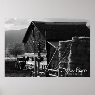 Poster Hay Barn