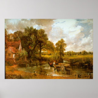 Poster Hay Wain par John Constable