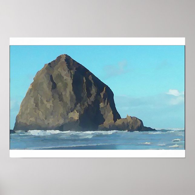 Poster Haystack Rock (Devant)