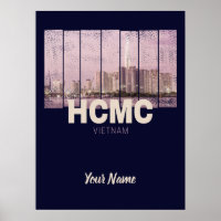 HCMC Saigon (Ho-Chi-Minh-Ville) Skyline Vietnam