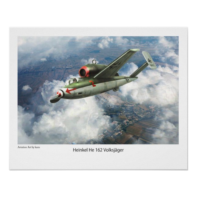 Poster He162 ポスター (Devant)