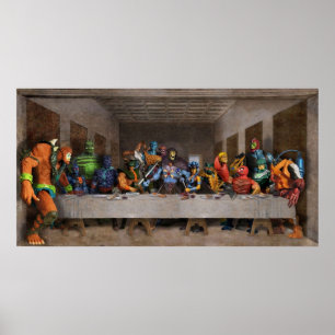 Poster He-Man Villains Épopée Dernière soupe