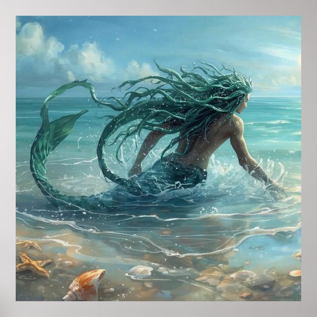 Poster He Who Walks the Shallow Sea (Devant)