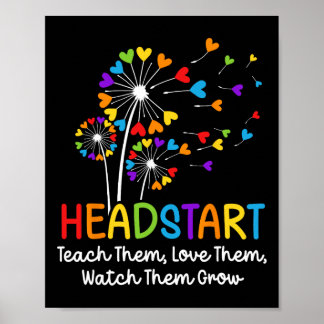 Poster Headstart Teacher Early Childhood Educator 