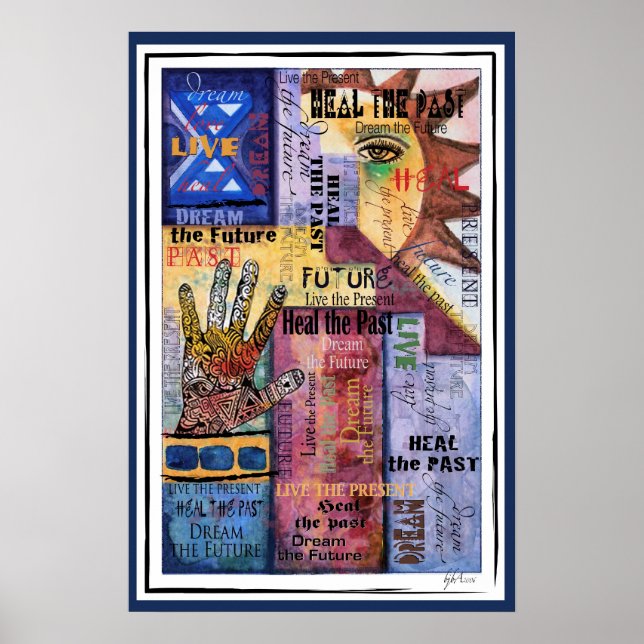 Poster Heal Live & Dream (Devant)